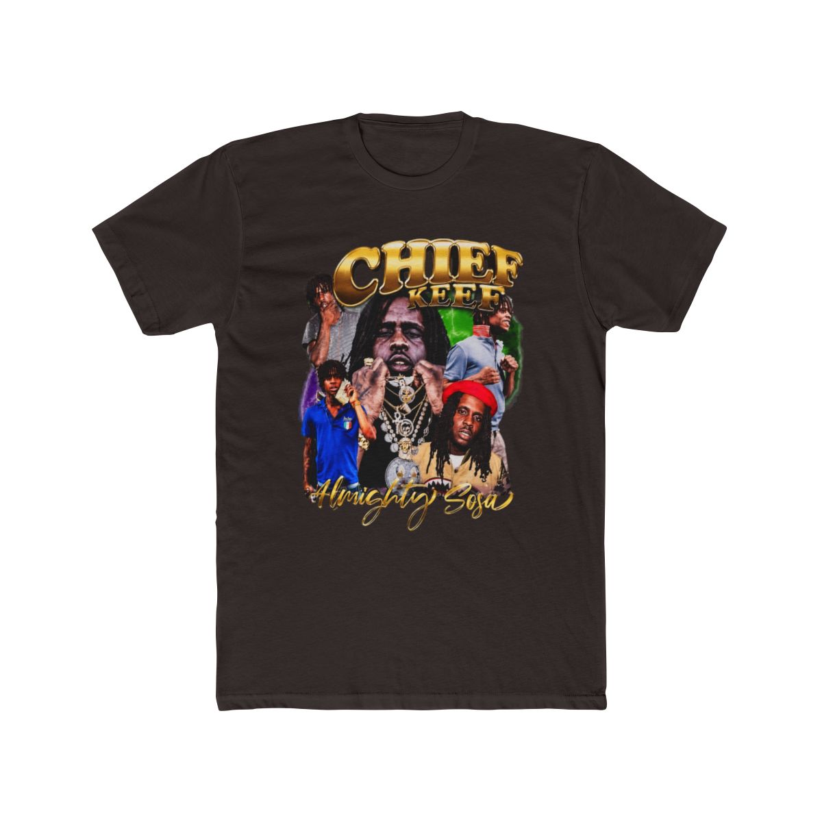 Retro Chief Keef Rap Vintage 90s Graphic T Shirt Chiraq Rap Hip Hop O Block Sout - alternate angle 2, merchandise
