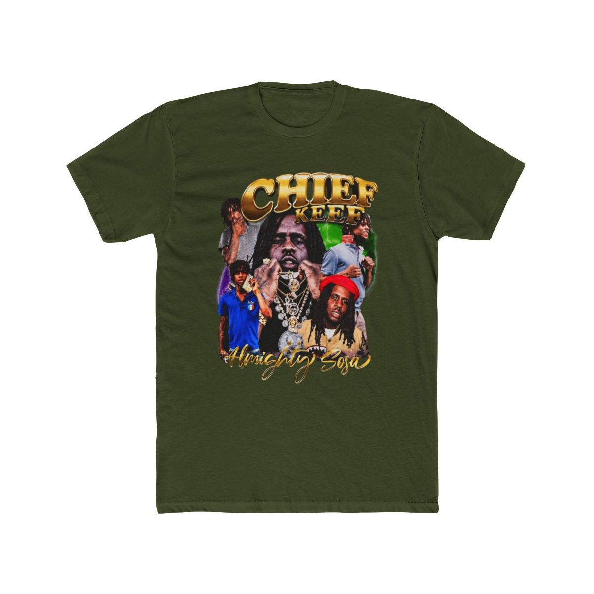 Retro Chief Keef Rap Vintage 90s Graphic T Shirt Chiraq Rap Hip Hop O Block Sout - alternate angle 4, merchandise