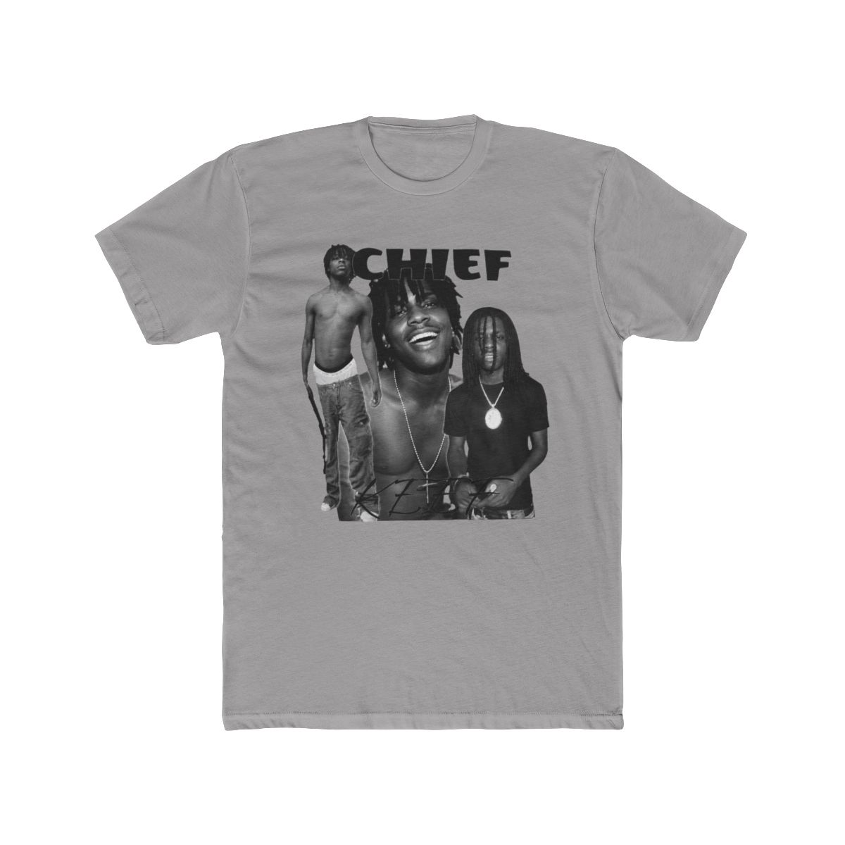 Chief Keef Singer Music T Shirt,, Size: Small, White - alternate angle 2, merchandise
