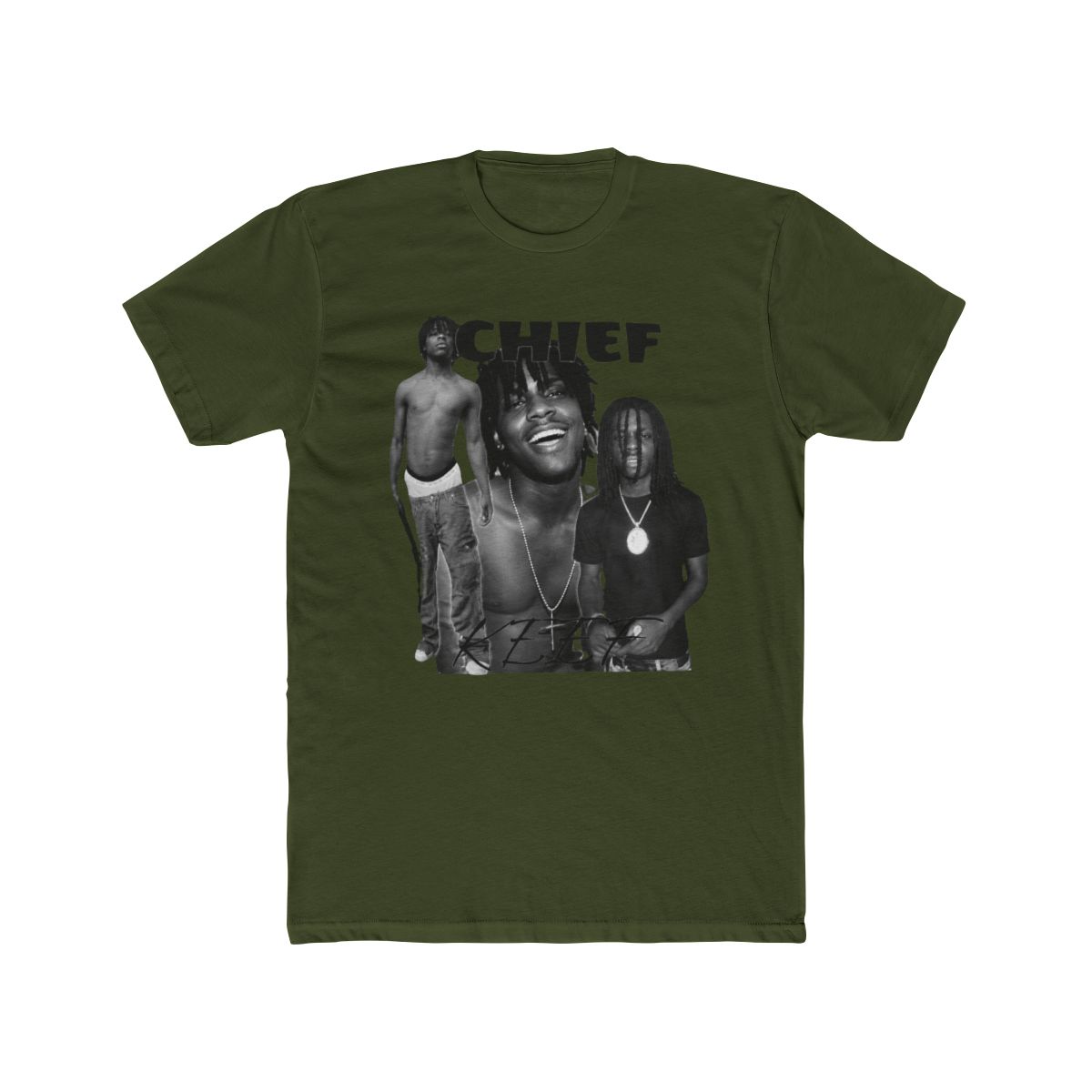 Chief Keef Singer Music T Shirt,, Size: Small, White - Official T-Shirts merchandise