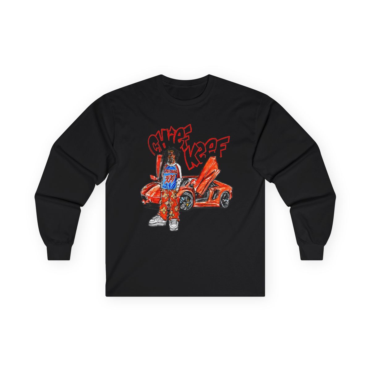 Chief Keef T Shirt Rapper Music, Long Sleeve, long sleeve, and
