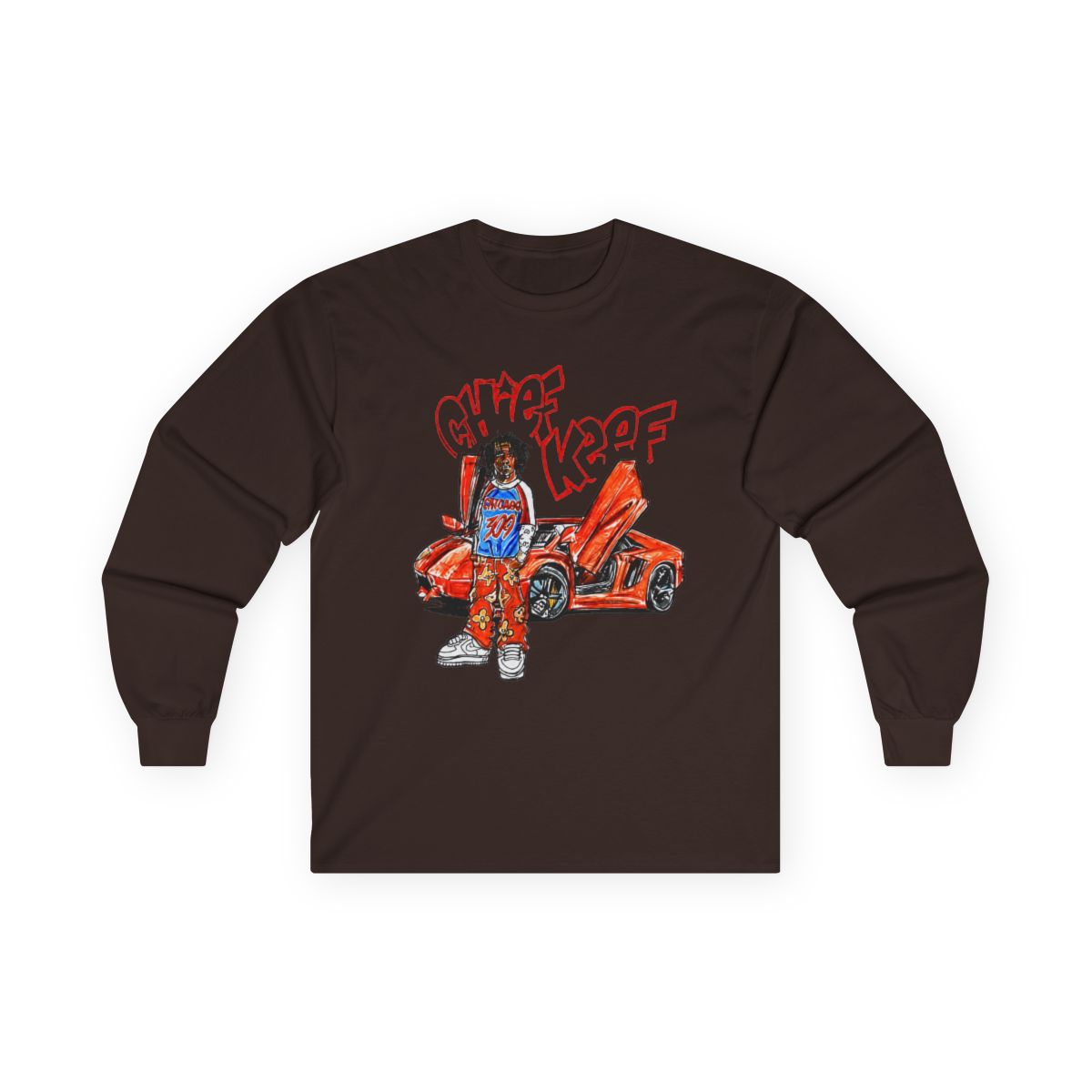 Chief Keef T Shirt Rapper Music, Long Sleeve, long sleeve, and - alternate angle 5, merchandise