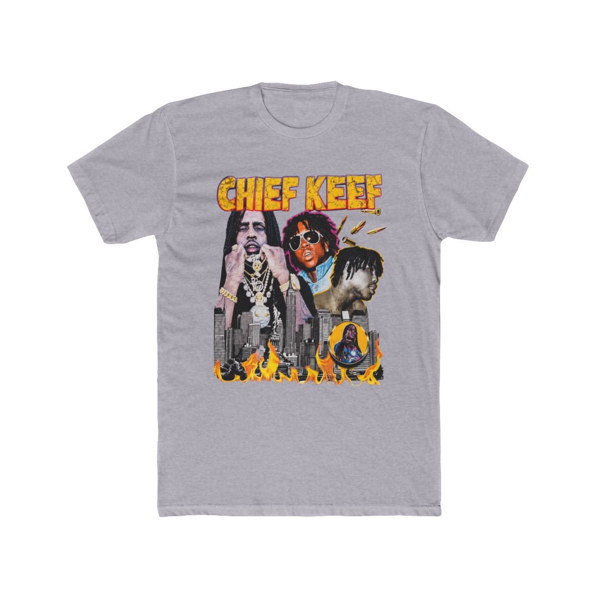Chief Keef Retro Rap Vintage 90s Graphic T Shirt Chicago Rap Hip Hop O Block, R