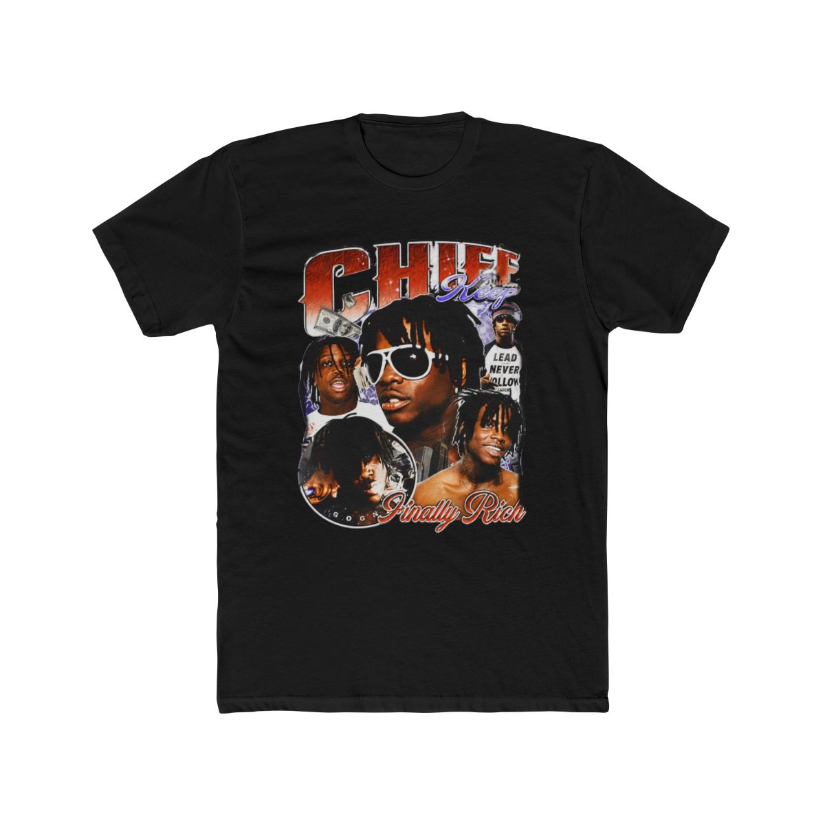 Chief Keef Vintage T-Shirts Almighty So 2 Merch Tee Guernsey | Ubuy - alternate angle 3, merchandise