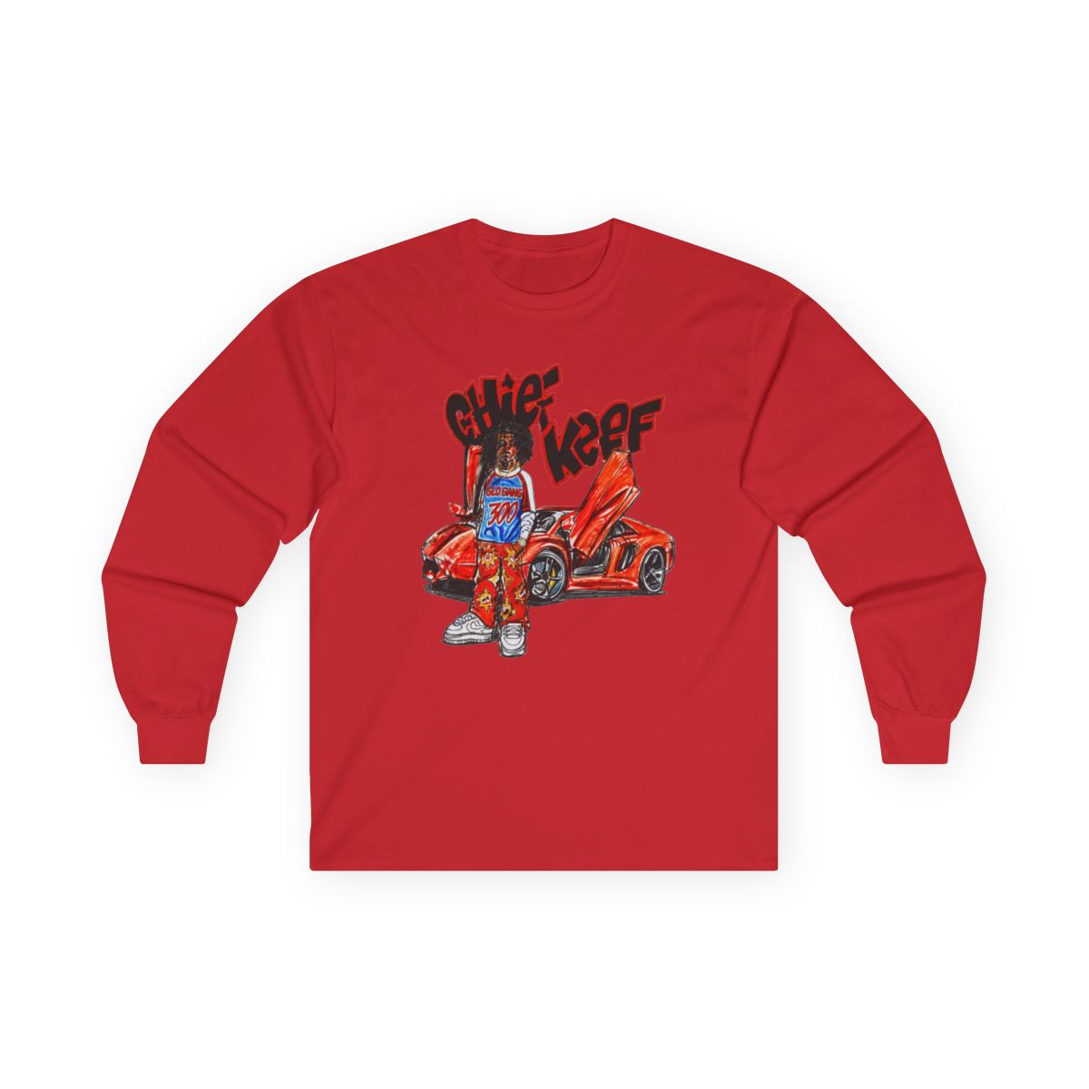 Chief Keef T Shirt Rapper Music, Long Sleeve, long sleeve, and - Chief Keef Merch - alternate angle 4, merchandise