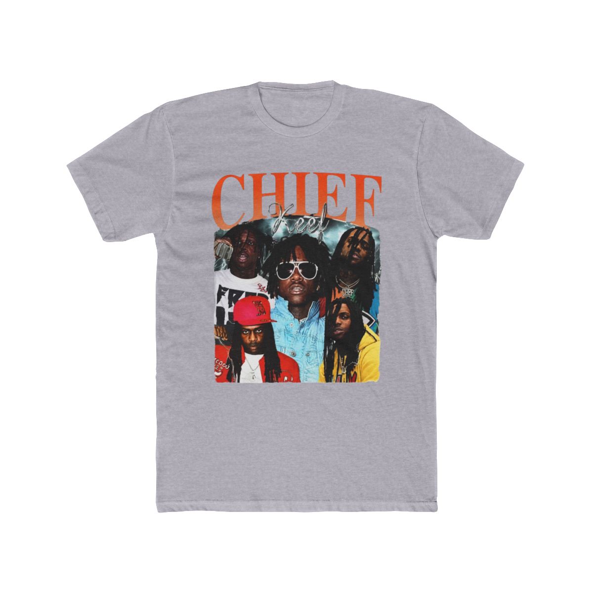 Chief Keef Graphic Tee: Oversized Crewneck Rapper Shirt for Men & Women - Funny Short Sleeve Hip Hop T Shirt