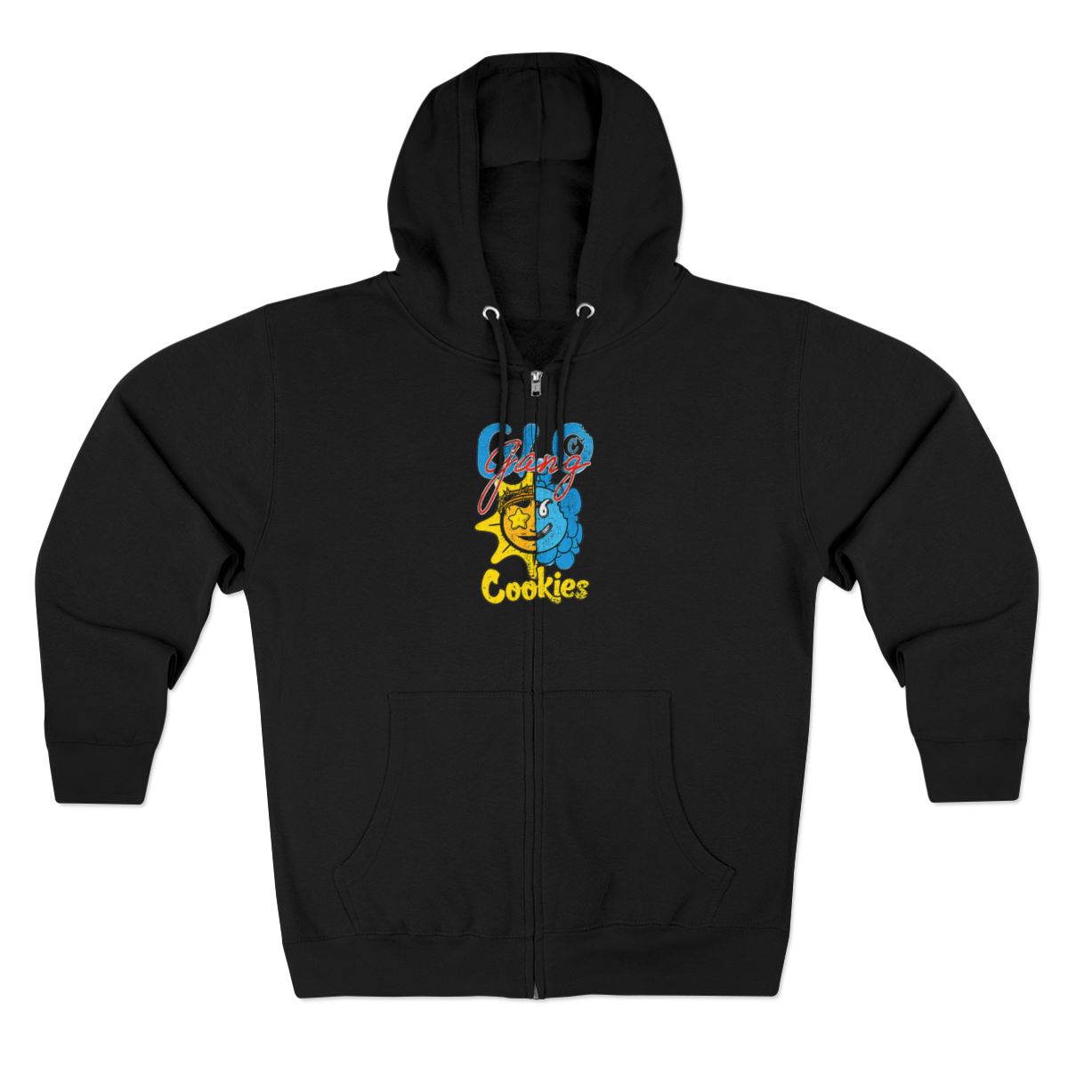 Cookies x Glo Gang Sun C Bite Black Zip Hoodie | Chief Keef