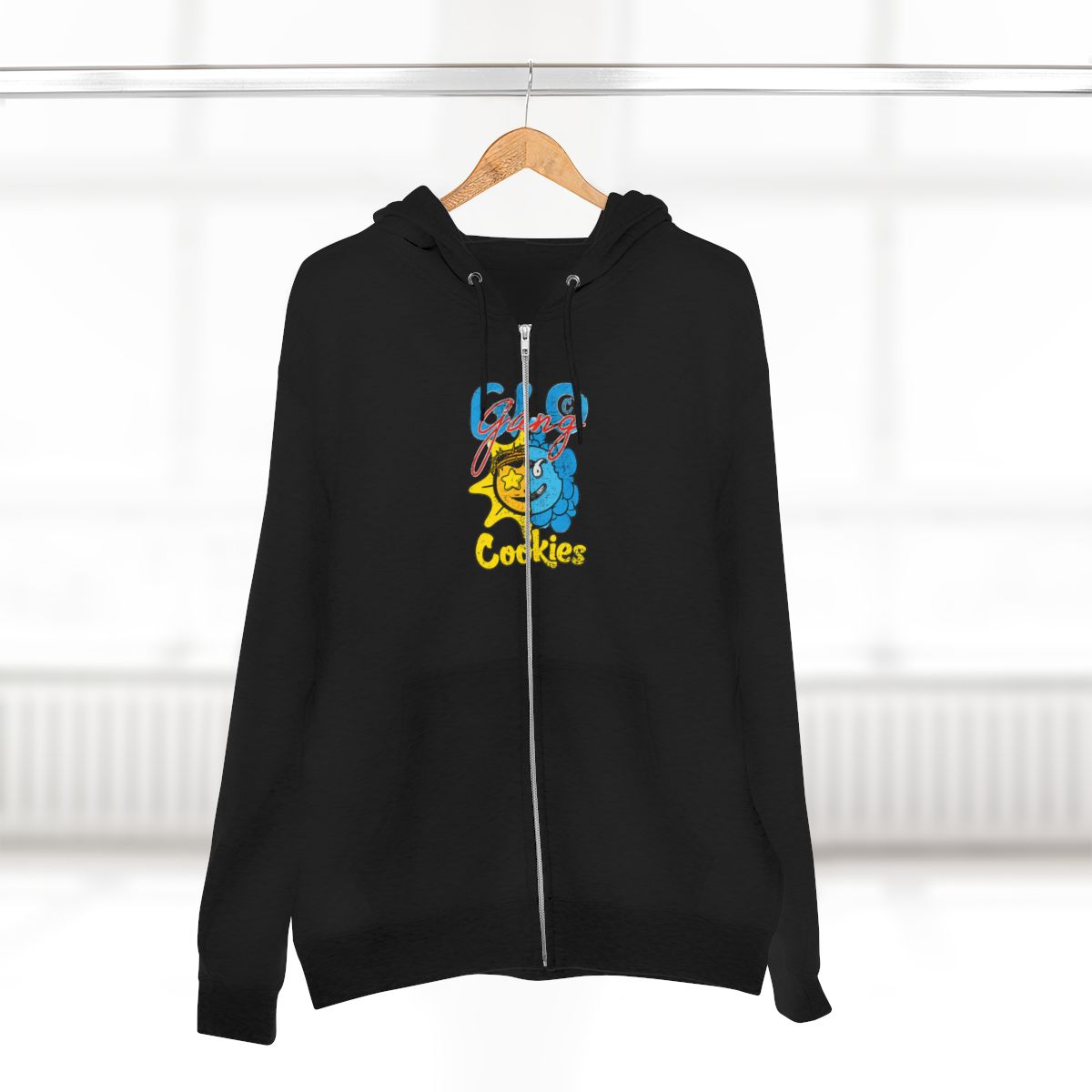 Cookies x Glo Gang Sun C Bite Black Zip Hoodie | Chief Keef